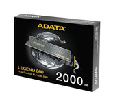 ADATA LEGEND 860 2TB PCIe Gen4 x4 M.2 2280 SSD