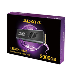 ADATA LEGEND 970 2TB PCIe Gen5 x4 M.2 2280 Solid State Drive SSD