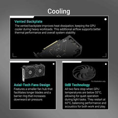 ASUS Dual Radeon™ RX 9060 XT 16GB GDDR6 Graphics Card