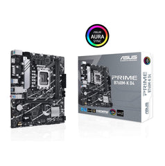 ASUS Prime B760M-K D4 Intel B760 LGA 1700 14th Gen microATX Motherboard with PCIe 4.0