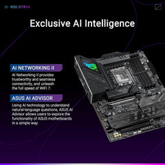 ASUS ROG Strix B860-F Gaming WiFi DDR5 Intel B860 LGA 1851 ATX Motherboard