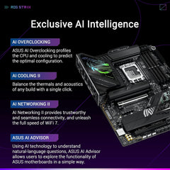 ASUS ROG Strix Z890-F Gaming WiFi DDR5 Intel Z890 LGA 1851 ATX Motherboard