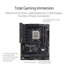 ASUS TUF GAMING B650-PLUS WiFi AMD B650 AM5 Ryzen ATX Motherboard