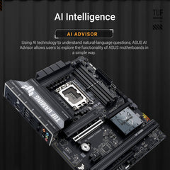 ASUS TUF Gaming B860-PLUS WiFi Intel B860 LGA 1851 ATX Gaming Motherboard