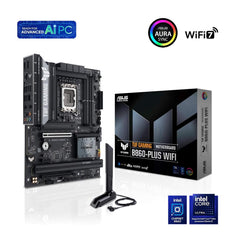 ASUS TUF Gaming B860-PLUS WiFi Intel B860 LGA 1851 ATX Gaming Motherboard