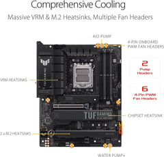 ASUS TUF Gaming X670E-PLUS WiFi DDR5 Socket AM5 Ryzen ATX Gaming Motherboard