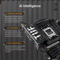 ASUS TUF Gaming X870-PLUS WiFi AMD AM5 X870 ATX Motherboard