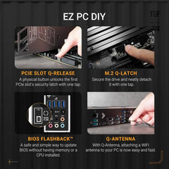 ASUS TUF Gaming X870-PLUS WiFi AMD AM5 X870 ATX Motherboard