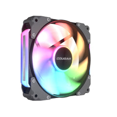 Cougar APOLAR 120 ARGB Reverse Blades Computer Case Fan - 3 Fan Pack - Black