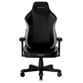 DXRacer Tank Series XXL Ergonomic Gaming Chair with Magnetic Head Pillow and Lumbar Support - Black / Grey