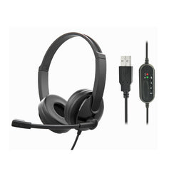 Ease EHU90 Noise Cancelling Wired Headset