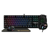 Gamdias HERMES E1B RGB 4-In-1 Gaming Combo