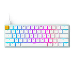 Glorious GMMK Compact 61 Key Mechanical Gaming Keyboard - Ice Edition