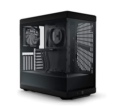 HYTE Y40 S - Tier Aesthetic ATX Mid-Tower Computer Gaming Case with PCIE 4.0 Riser Cable Included - Black