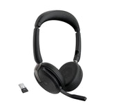 Jabra Evolve2 65 Flex Noise-Cancelling Stereo Wireless Headphones