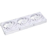 Lian Li UNI Fan P28 120mm Daisy-Chain PWM Case Fan - Triple Fan Pack - White