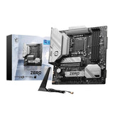MSI B760M Project Zero Wi-Fi 6E DDR5 intel 14th/13th Gen LGA 1700 Micro-ATX Motherboard