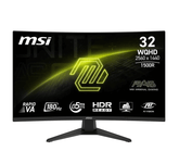 MSI MAG 321CQF E18 32" 2K QHD 180Hz 0.5ms Curved Gaming Monitor