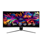 MSI MPG 341CQPX QD-OLED 34" UWQHD 240Hz 0.03ms Curved OLED Gaming Monitor