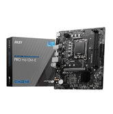 MSI Pro H610M-E DDR5 Intel 14/13th Gen LGA 1700 microATX Motherboard