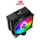 Redragon CC-1013 Digital ARGB CPU Air Cooler With Temperature Display