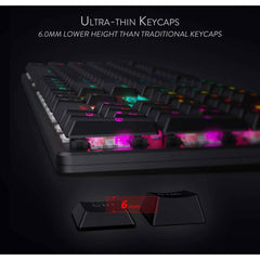 Redragon Shrapnel K589 RGB Low Profile Mechanical Gaming Keyboard