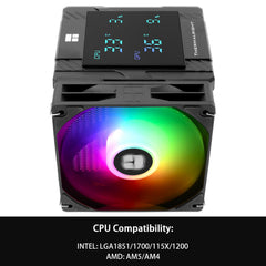 Thermalright Peerless Assassin 120 Digital ARGB CPU Air Cooler - Black