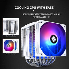 Thermalright Peerless Assassin 120 Digital ARGB CPU Air Cooler - White
