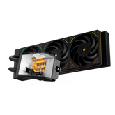 Thermalright Wonder Vision 360 UB ARGB 360mm AIO CPU Liquid Cooler Rotatable 6.67'' Curved Screen 3D Effect - Black