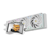 Thermalright Wonder Vision 360 UB ARGB 360mm AIO CPU Liquid Cooler Rotatable 6.67'' Curved Screen 3D Effect - White