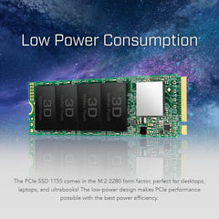 Transcend 115S 1TB M.2 Gen3x4 PCIe NVMe SSD