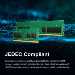 Transcend 8GB (1x8GB) 3200MHz DDR4 Desktop Memory Ram