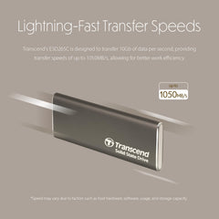 Transcend ESD265C 2TB USB 3.2 Gen 2 Portable External SSD