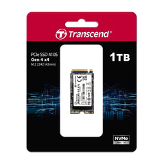 Transcend MTE410 1TB Gen 4 x4 M.2 2242 NVMe SSD