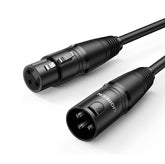 UGREEN XLR Cable, XLR to XLR Speaker Cable 3Pin Male to Female Extension Microphone Lead Extender 2M