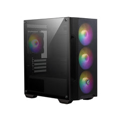 MSI MAG Forge M100A RGB Tempered Glass Micro-ATX Computer Case