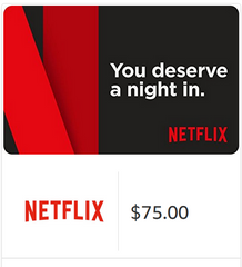 $75 Netflix Gift Card [US Region Digital Code]
