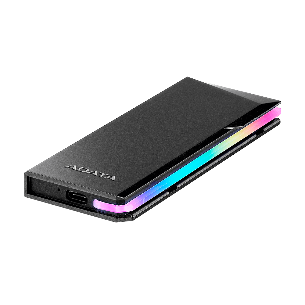 ADATA EC700G RGB M.2 PCIe/SATA SSD Enclosure