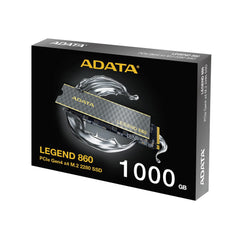 ADATA LEGEND 860 1TB PCIe Gen4 x4 M.2 2280 SSD
