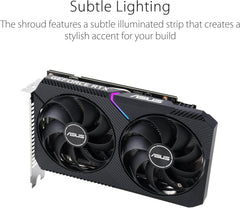ASUS Dual GeForce RTX 3050 V2 OC Edition 8GB GDDR6 Gaming Graphics Card