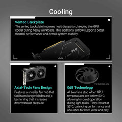 ASUS Dual GeForce RTX™ 5050 8GB GDDR6 OC Edition Graphics Card