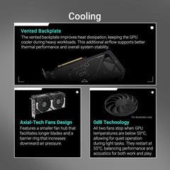 ASUS Dual GeForce RTX 5060 Ti 16GB GDDR7 OC Edition Graphics Card