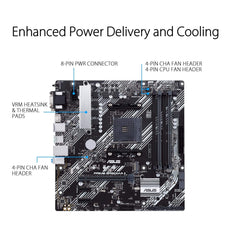 ASUS Prime B450M-A II AMD Ryzen AM4 Micro ATX Motherboard