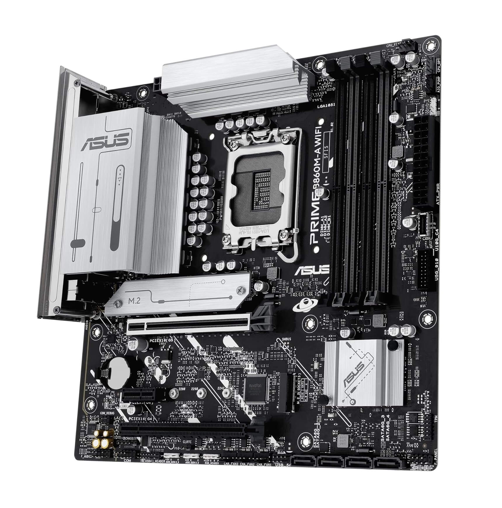 ASUS Prime B860M-A WiFi-CSM Intel B860 LGA 1851 microATX Motherboard