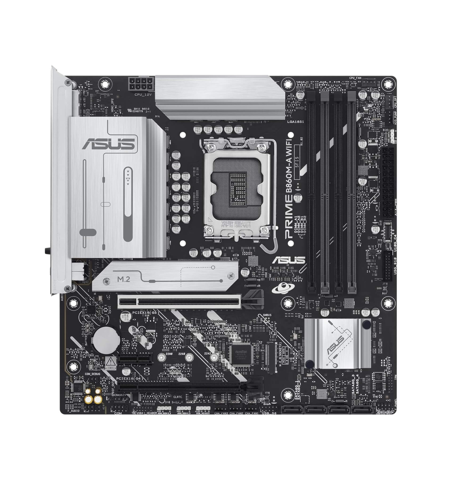 ASUS Prime B860M-A WiFi-CSM Intel B860 LGA 1851 microATX Motherboard