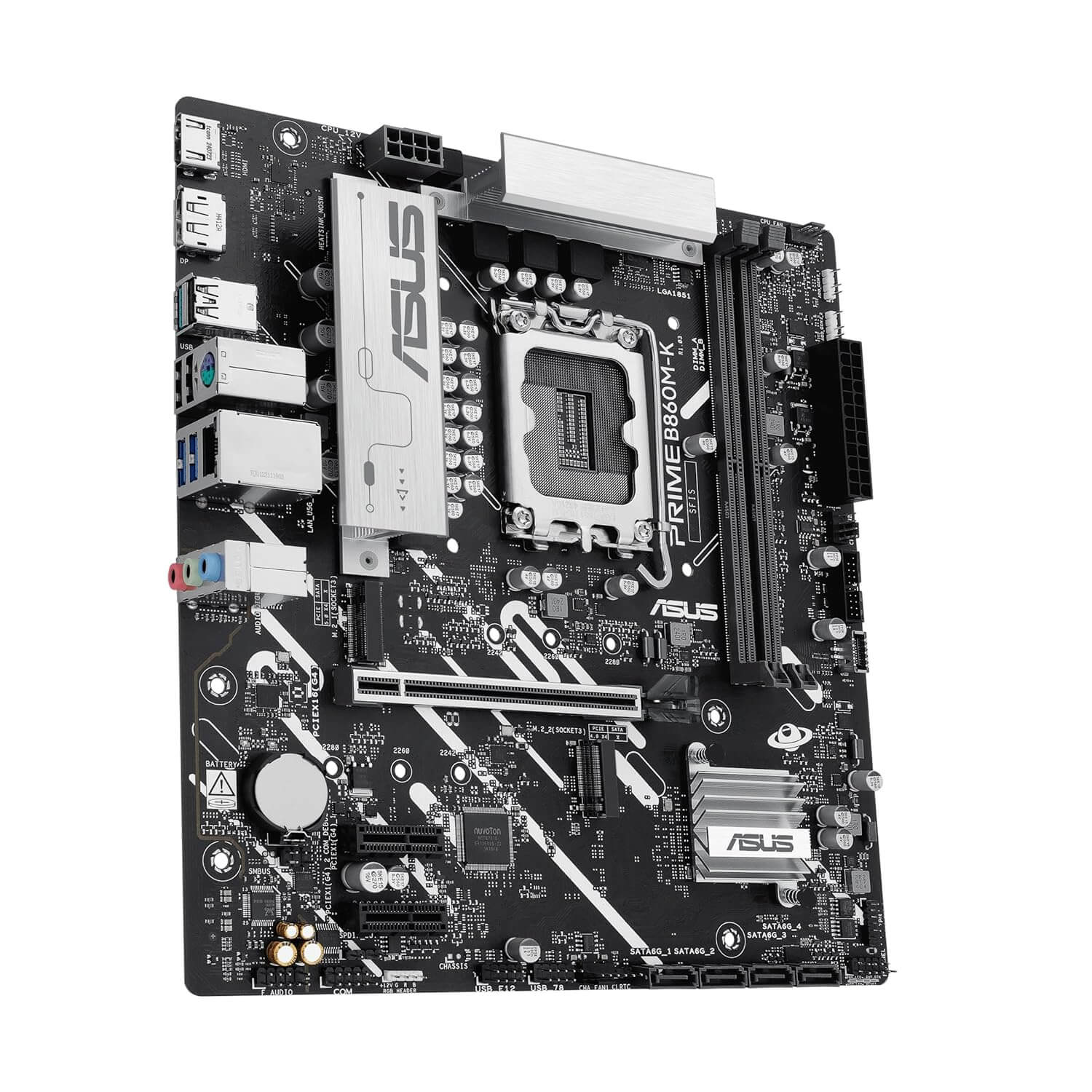 ASUS Prime B860M-K-CSM DDR5 Intel B860 LGA 1851 microATX Motherboard