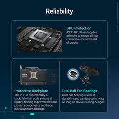 ASUS Prime Radeon™ RX 9070 16GB GDDR6 OC Edition Graphics Card