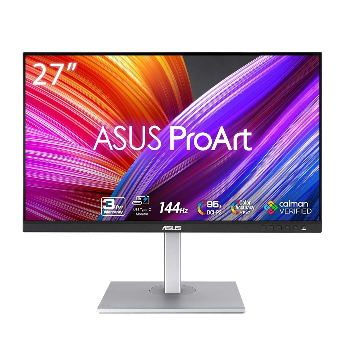 ASUS ProArt Display PA278CGV 27" 2K QHD 144Hz IPS Professional Monitor