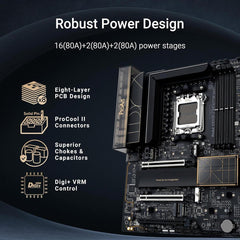 ASUS ProArt X870E-CREATOR WiFi DDR5 AMD AM5 X870E ATX Motherboard with PCIe® 5.0 x16 Slots