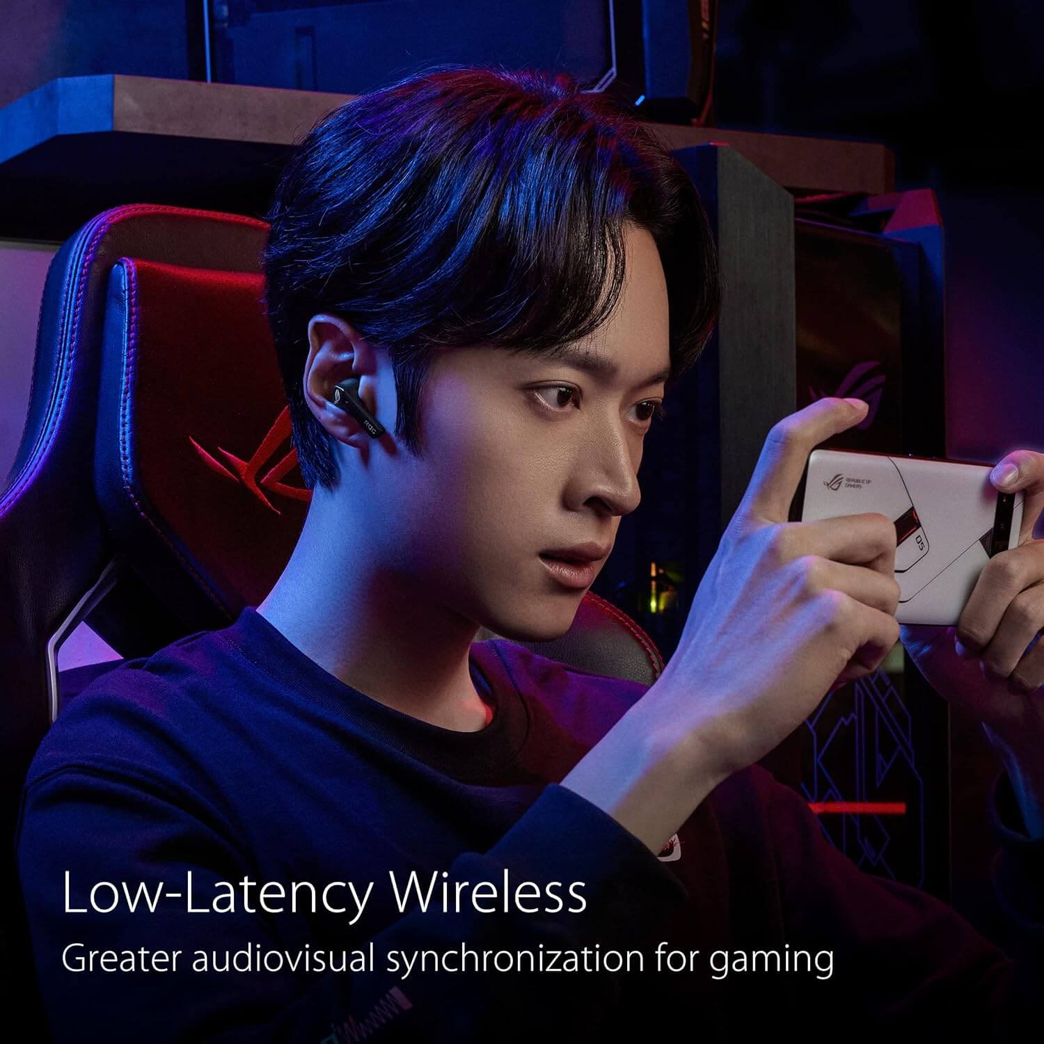 ASUS ROG Cetra True Wireless Gaming Earbuds with Low-Latency Wireless Connection